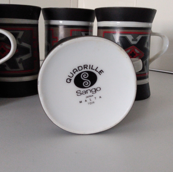 Vintage Sango Japanese China Mugs - Picture 2 of 8